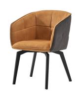 Стул HERTA 13359 MUSTARD желтый. Фото №1