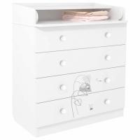 Комод Polini kids French 1580,  Amis, белый