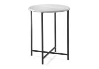 Журнальный стол Манеттия бетон белый