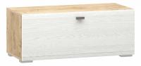 Тумба Snow wood НМ 011.86-01, Белое дерево, Дуб Бунратти