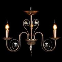 Подвесная люстра Eurosvet Tomas 60018/3 черный с золотом. Фото №1