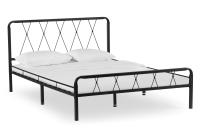 Кровать Иоханна 18 120х200 черная фото Кровать Иоханна 18 120х200 черная. Фото №1