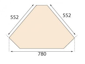 Шкаф с витриной (угловой) Ноктюрн ГМ 5268 фото Шкаф с витриной (угловой) Ноктюрн ГМ 5268. Фото №2