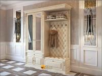 Прихожая со шкафом и вешалкой c зеркалами Б5.11-11(з). Фото №1
