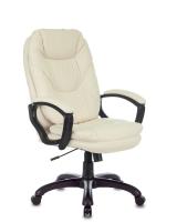 Кресло руководителя Бюрократ CH-868N слоновая кость OR-10 эко.кожа крестовина пластик. Фото №1
