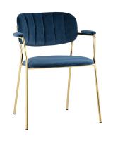 Стул Кэрол синий. Фото №1