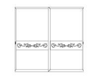 Шкаф-купе для одежды Соната ММ-283-01/02Р. Фото №1