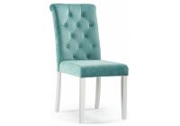 Стул деревянный Amelia white / fabric tiffany фото Стул деревянный Amelia white / fabric tiffany. Фото №1