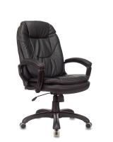 Кресло руководителя Бюрократ CH-868N черный эко.кожа крестовина пластик. Фото №1