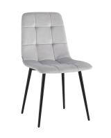 Стул Одди велюр светло-серый. Фото №1