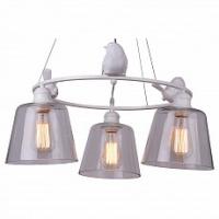 Подвесная люстра Arte Lamp Passero A4289LM-3WH фото Подвесная люстра Arte Lamp Passero A4289LM-3WH. Фото №1