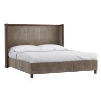 Кровать с ортопедическим основанием и ящиком 1.4 Модерн Серебряный дождь. Фото №1