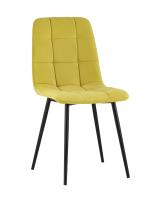 Стул Oliver велюр золотистый. Фото №1