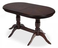 Стол COPPOLA бук, мдф, 140+40x80x77см, Tobacco, узор Звёздочка фото Стол COPPOLA бук, мдф, 140+40x80x77см, Tobacco, узор Звёздочка. Фото №1