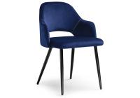 Стул Konor dark blue / black фото Стул Konor dark blue / black