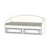 Тахта раздвижная с двумя выдвижными ящиками АЙС фото Тахта раздвижная с двумя выдвижными ящиками АЙС. Фото №1