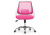 Компьютерное кресло Ergoplus белое / розовое. Фото №2