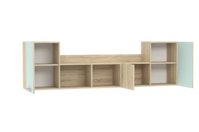 Акварель НМ 011.39-01 М Полка Кэнди, Дуб Сонома. Фото