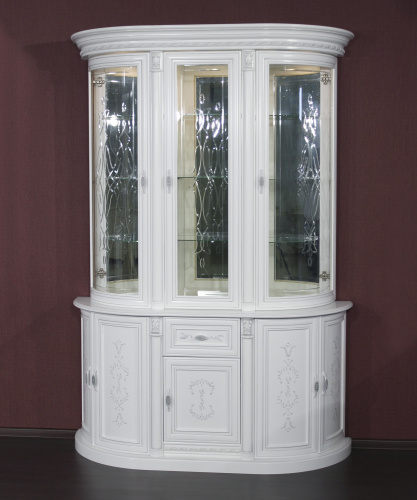 Витрина Милан 11-01 + Комод Милан 23-01. Фото №1