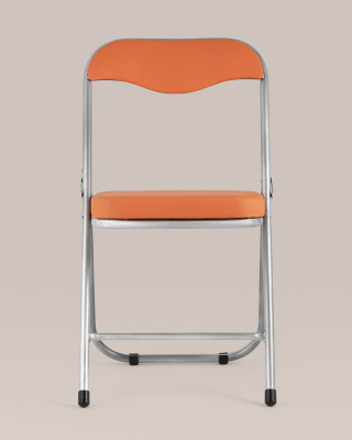 Стул складной ДЖОН металлик, оранжевый фото Стул складной ДЖОН металлик, оранжевый. Фото №5