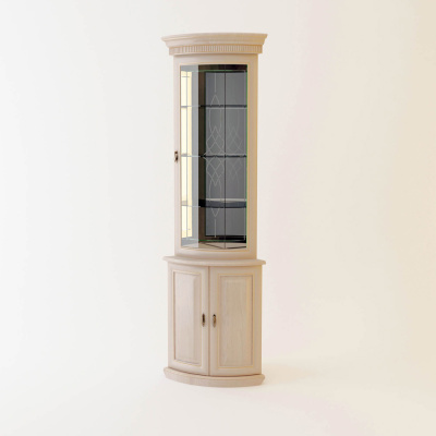 Шкаф для посуды угловой Милан 4 фото Шкаф для посуды угловой Милан 4. Фото №3