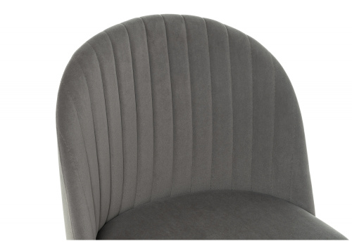 Стул Gabi 1 dark gray / black. Фото №4