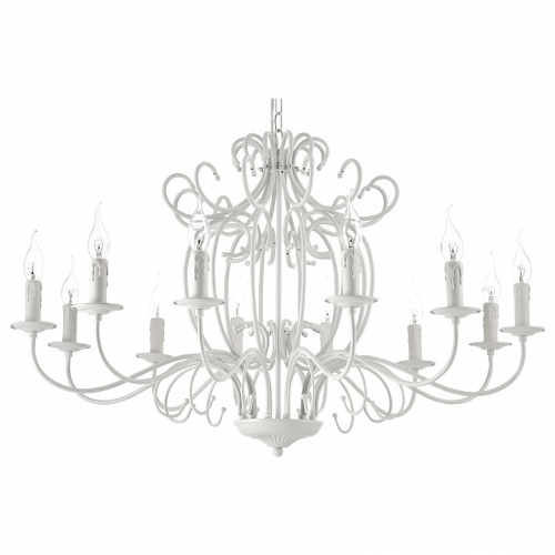 Подвесная люстра Arti Lampadari Amaro Amaro E 1.1.12 W. Фото №1