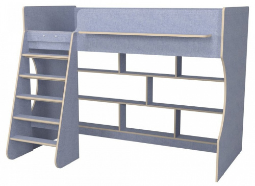 Кровать-чердак Р432-П Капризун 1, голубой. Фото №3