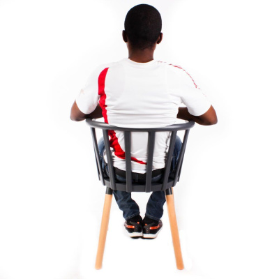 Стул Сен-Тропе черно-серый фото Стул Сен-Тропе черно-серый. Фото №5