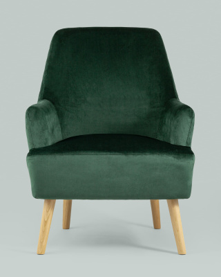 Кресло Хантер велюр зеленый фото Кресло Хантер велюр зеленый. Фото №5