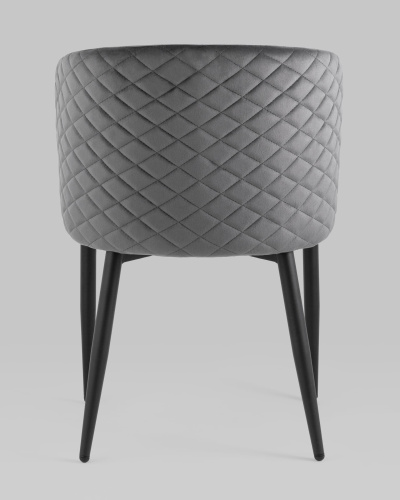 Стул Оскар велюр серый фото Стул Оскар велюр серый. Фото №6