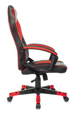 Кресло игровое Zombie GAME 16 черный/красный текстиль/эко.кожа крестовина пластик. Фото №5