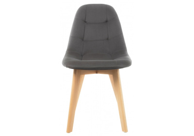 Стул деревянный Filip dark gray / wood. Фото №4