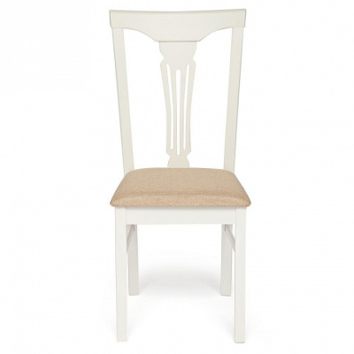 Стул - Гермес/ Hermes Цвет: Ivory white. Цвет обивки: ткань песочная (Jaffy 104-58) (поставляется только по 2 шт). Фото №2