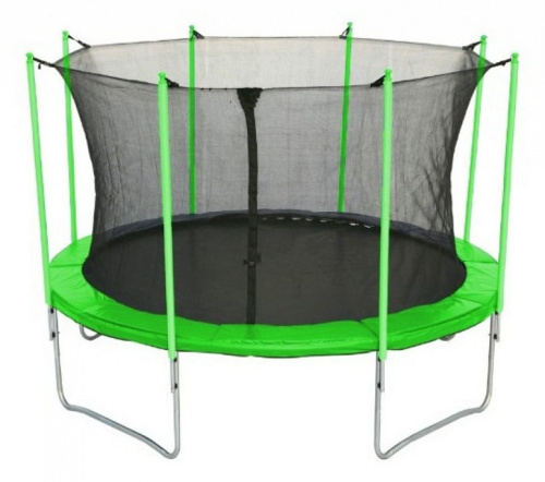 Батут AL-in360 3600 мм, зеленый, черный фото Батут AL-in360 3600 мм, зеленый, черный. Фото №1