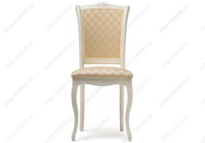 Стул деревянный Луиджи молочный / бежевый. Фото