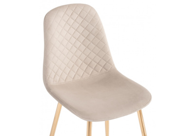 Стул Dabl latte / gold фото Стул Dabl latte / gold. Фото №5