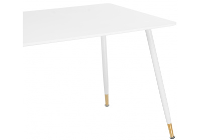 Стол деревянный Bianka белый фото Стол деревянный Bianka белый. Фото №5