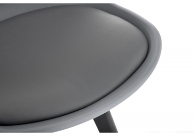 Стул Bonuss dark gray / black фото Стул Bonuss dark gray / black. Фото №4