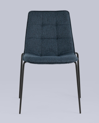 Стул Мелани рогожка синий. Фото