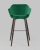 Стул барный Саймон велюр темно-зеленый фото Стул барный Саймон велюр темно-зеленый. Фото №6