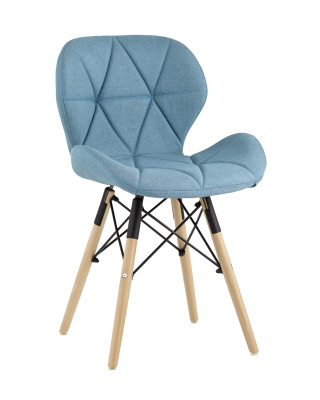 Стул Бон рогожка голубой фото Стул Бон рогожка голубой. Фото №2