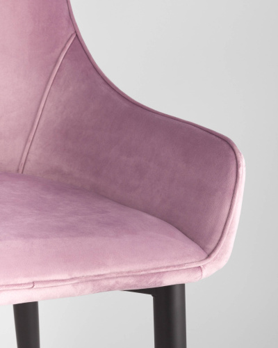 Стул Диана велюр сиреневый. Фото №9