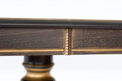 Стол Орион 9 с патиной (резная нога) фото Стол Орион 9 с патиной (резная нога). Фото №2