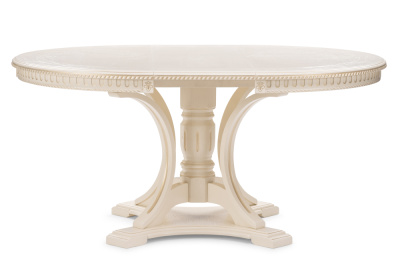 Стол деревянный Нозеан бежевый / золото. Фото №3