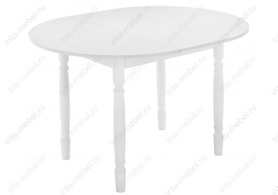 Стол деревянный Аттер белый. Фото