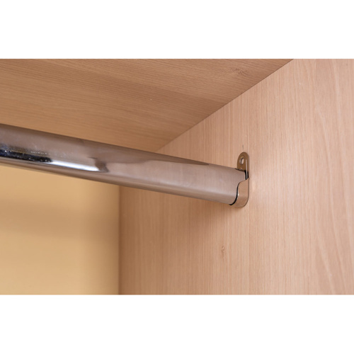 Шкаф двухстворчатый с зеркалами Сканди Жемчужно-белый. Фото №9