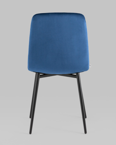 Стул Одди велюр синий. Фото №6