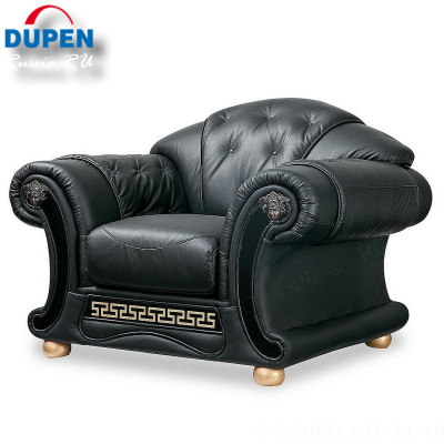 Кресло Versace черное фото Кресло Versace черное. Фото №3