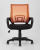 Кресло офисное TopChairs Simple оранжевое фото Кресло офисное TopChairs Simple оранжевое. Фото №5
